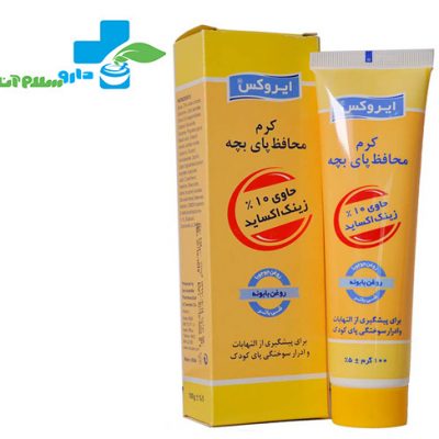 کرم محافظ پای بچه ایروکس