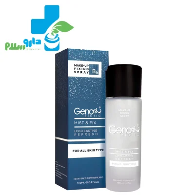 عکس اسپری رطوبت‌رسان و تثبیت‌کننده آرایش ژنوبایوتیک
