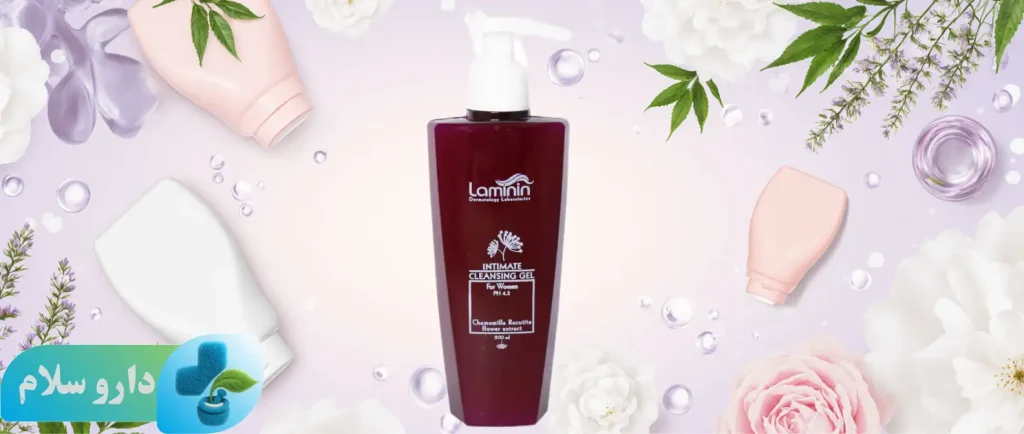 عکس ژل بهداشتی بانوان لامینین