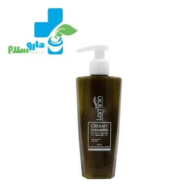 عکس شوینده کرمی پوست جوش‌دار لامینین