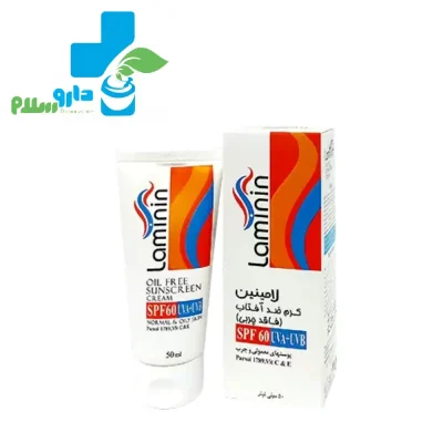 عکس کرم ضد آفتاب فاقد چربی SPF60 لامینین